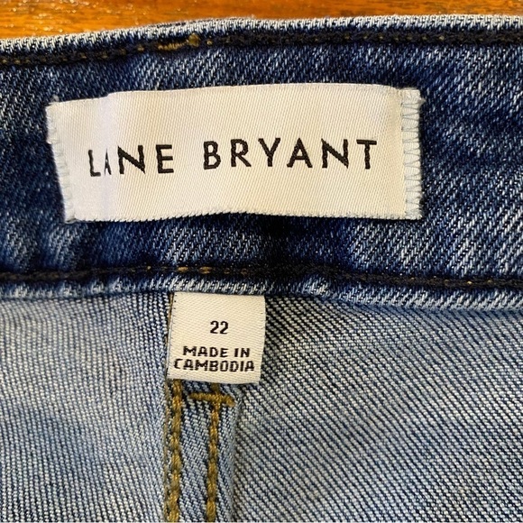 Lane Bryant women's plus size 22 signature fit flex waist mid-rise boot Jeans - Picture 10 of 10